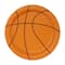 Assiettes à collation en papier motif basket-ball 7 po, 10 unités par Celebrate It